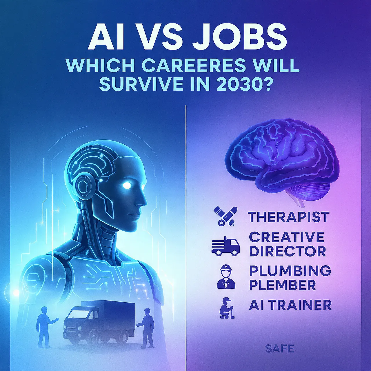 AI vs Jobs. Which Careers Will Survive in 2030?
